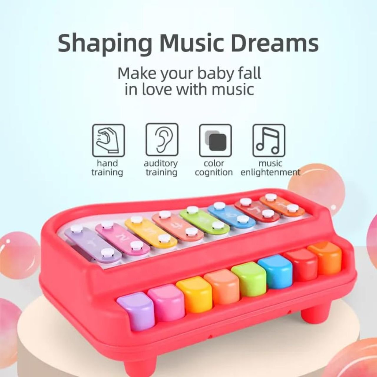 2-in-1 Piano Xylophone