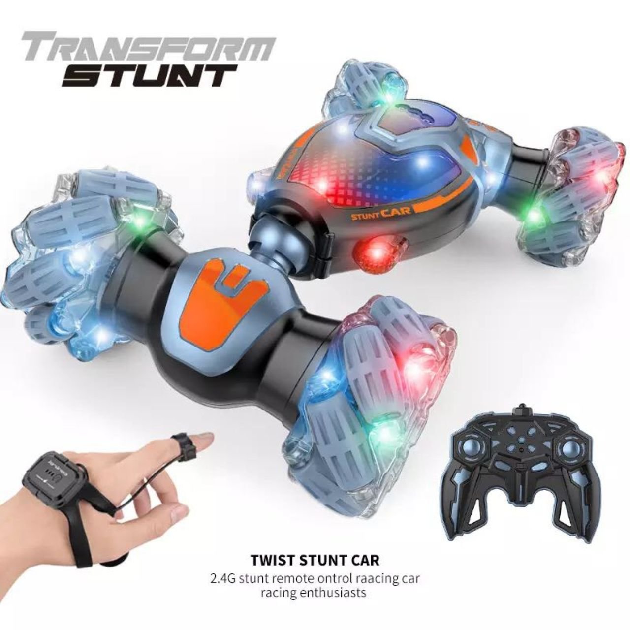 Stunt Car With Gesture Sensor Remote Control